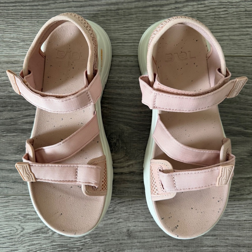 Teva Zymic Sporty Platform Sandal Pink Womens 8 1124039 Comfort Walking